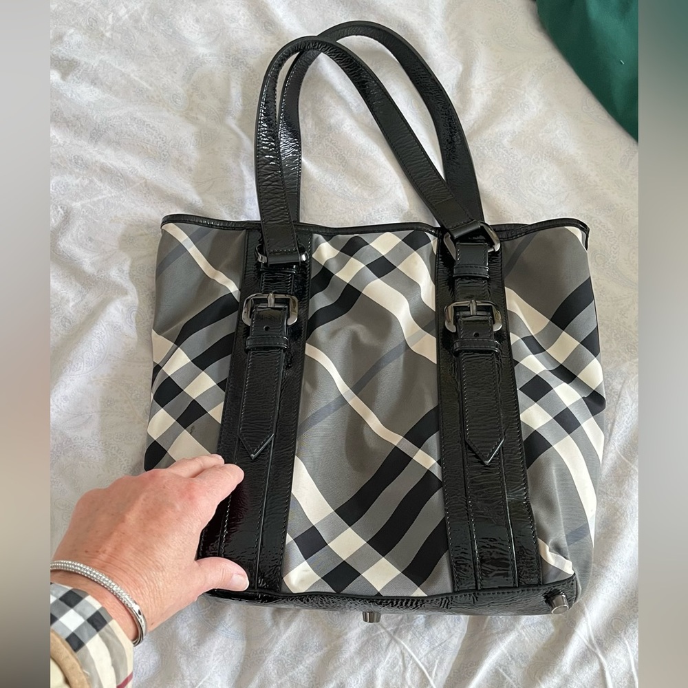 Burberry Vintage Lowry Tote